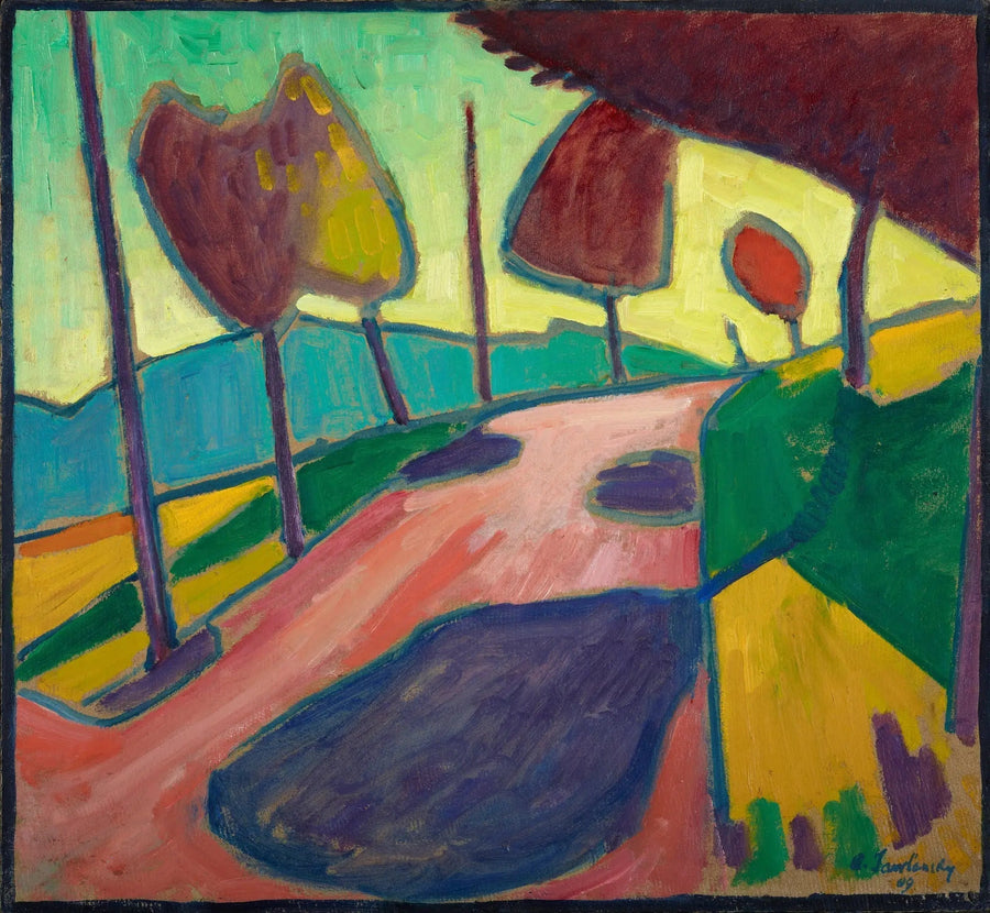 Murnauer Landschaft - Alexej von Jawlensky