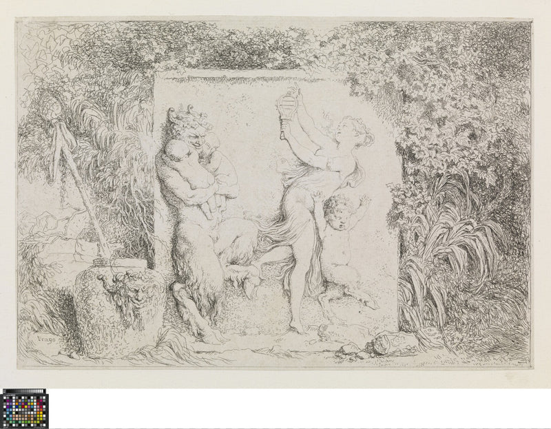 Bacchanale - Jean-Honoré Fragonard