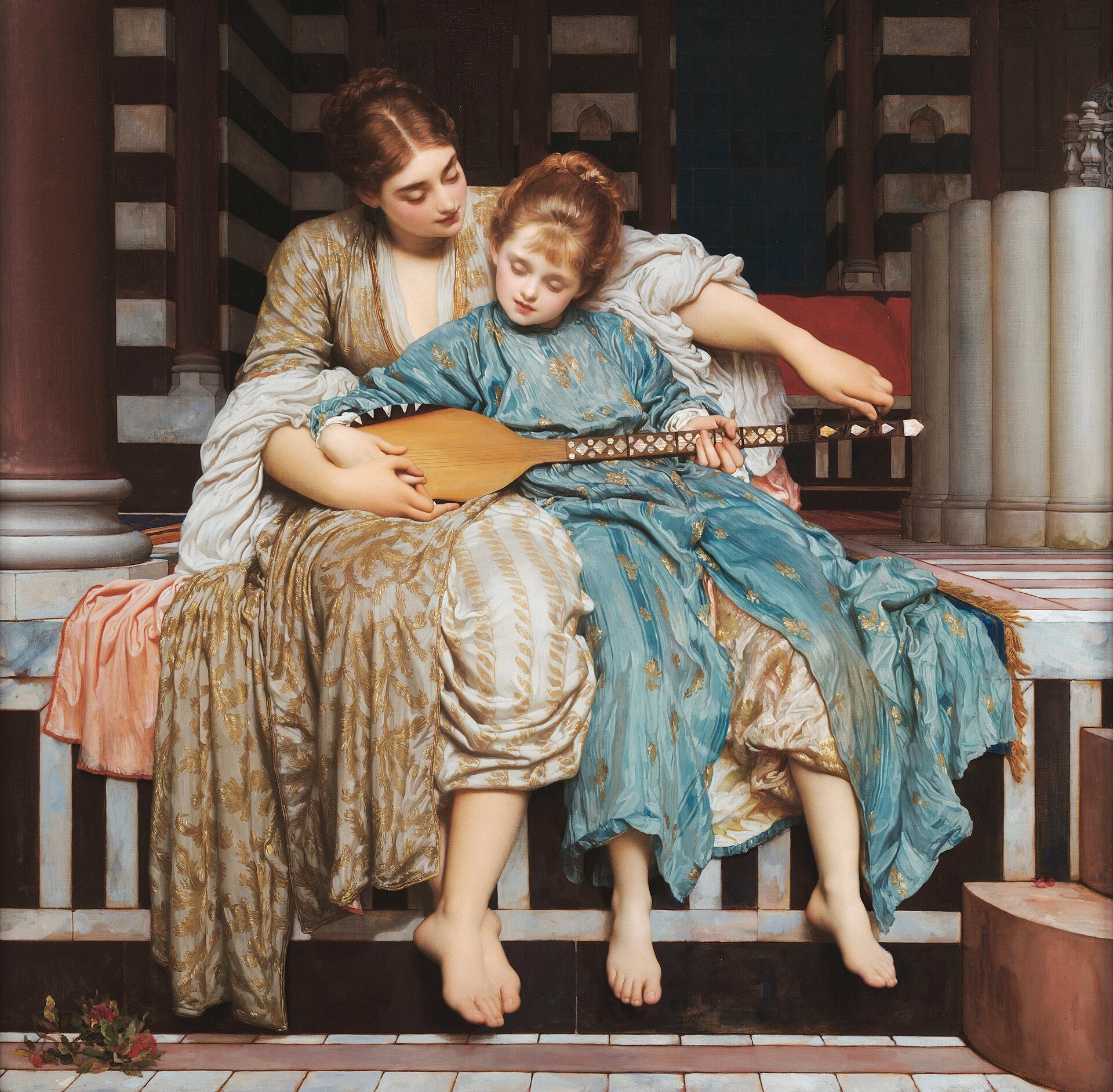 The Music Lesson - Frederic Leighton
