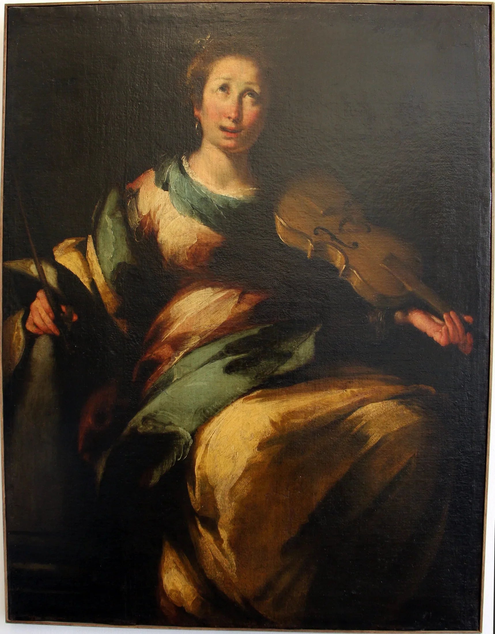 Musica - Bernardo Strozzi image 1 copie peinte à la main à l’huile
