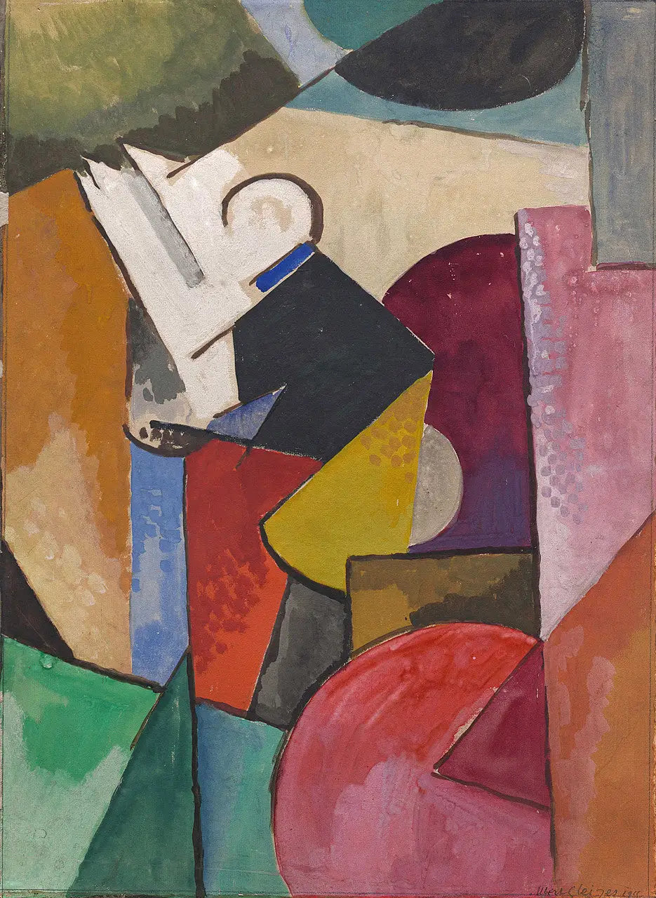 Musician (Florent Schmitt) - Albert Gleizes image 1 reproduction artisanale de tableau