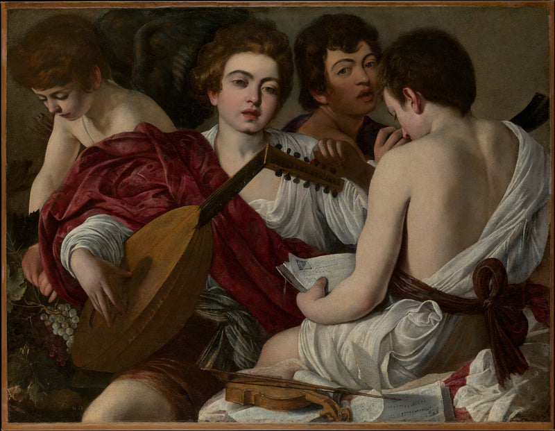 Les Musiciens - Caravaggio (Michelangelo Merisi)