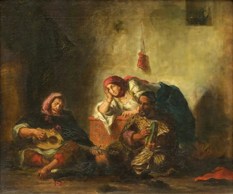 Musiciens juifs de Mogador - Eugène Delacroix