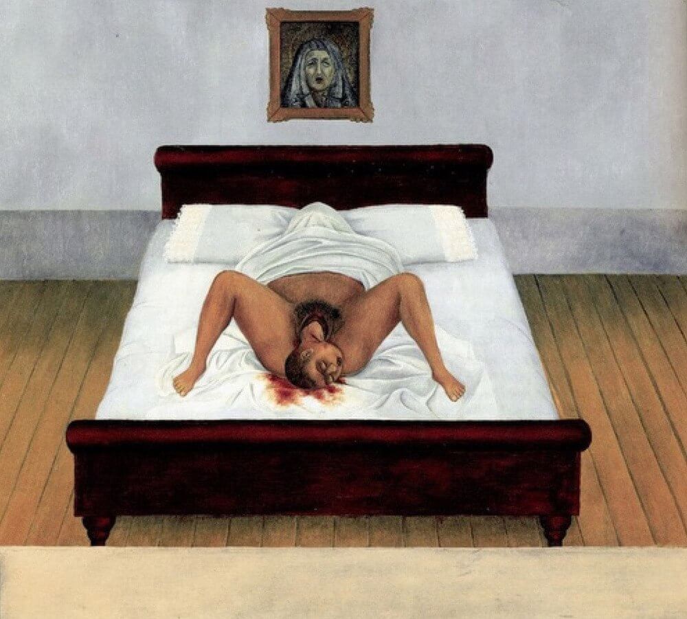 Ma naissance - Frida Kahlo image 1 reproduction de peinture à l’huile