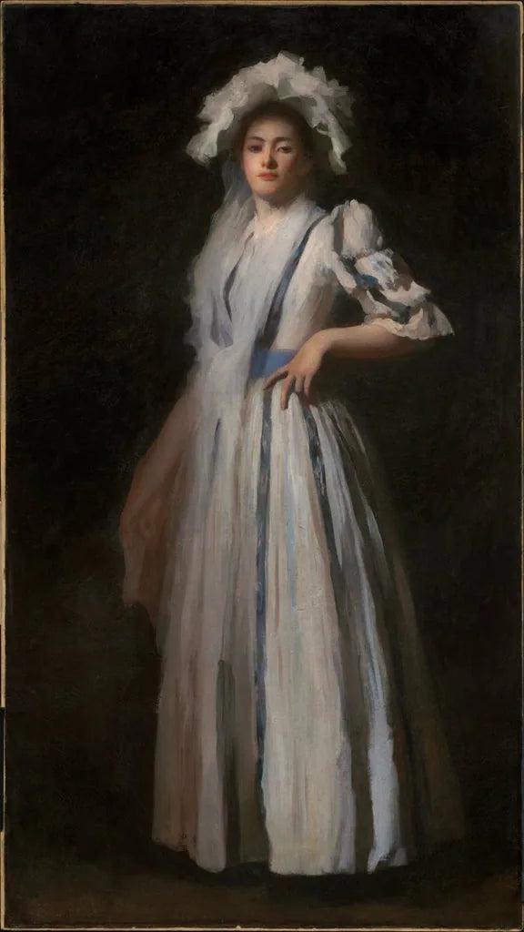 My Sister Lydia - Edmund Charles Tarbell image 1 reproduction artisanale de tableau
