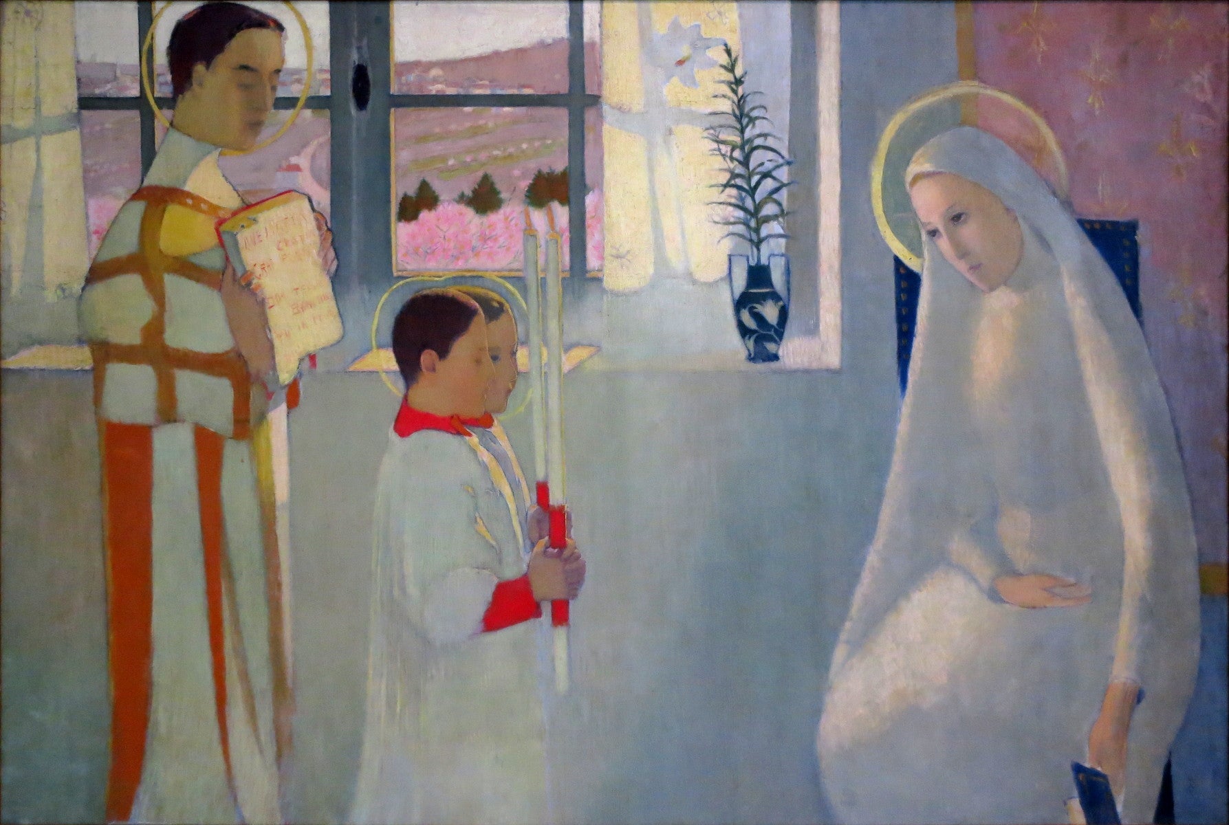 Mystère catholique - Maurice Denis image 1 reproduction de peinture à l’huile