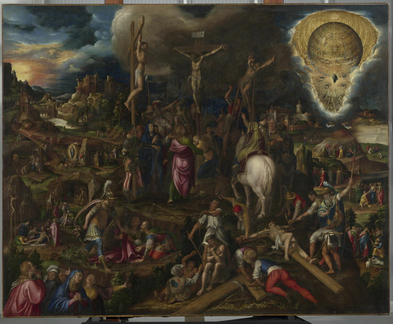 Les Mystères de la Passion, de la Résurrection et de l'Ascension du Christ - Antonio Campi