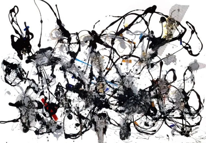 N° 29, 1950 - Jackson Pollock image 1 reproduction d’œuvre d’art à l’huile
