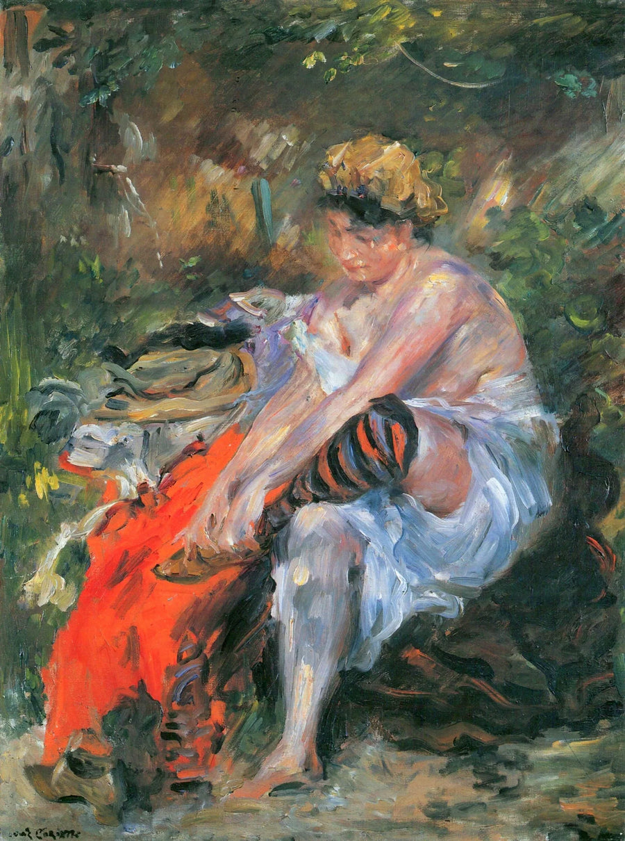 Nach dem Bade - Lovis Corinth