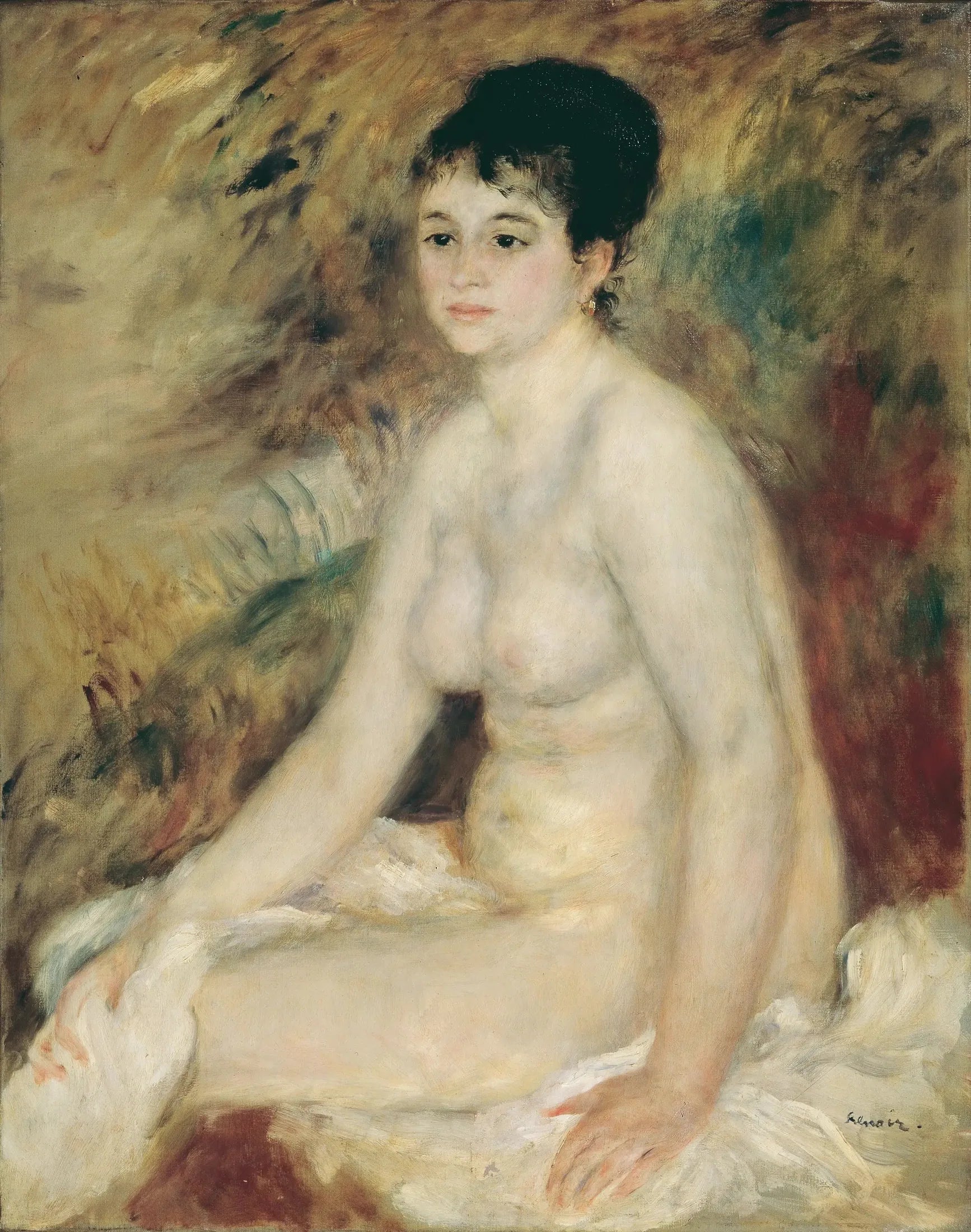 Nach dem Bade - Pierre-Auguste Renoir image 1 reproduction artisanale de tableau