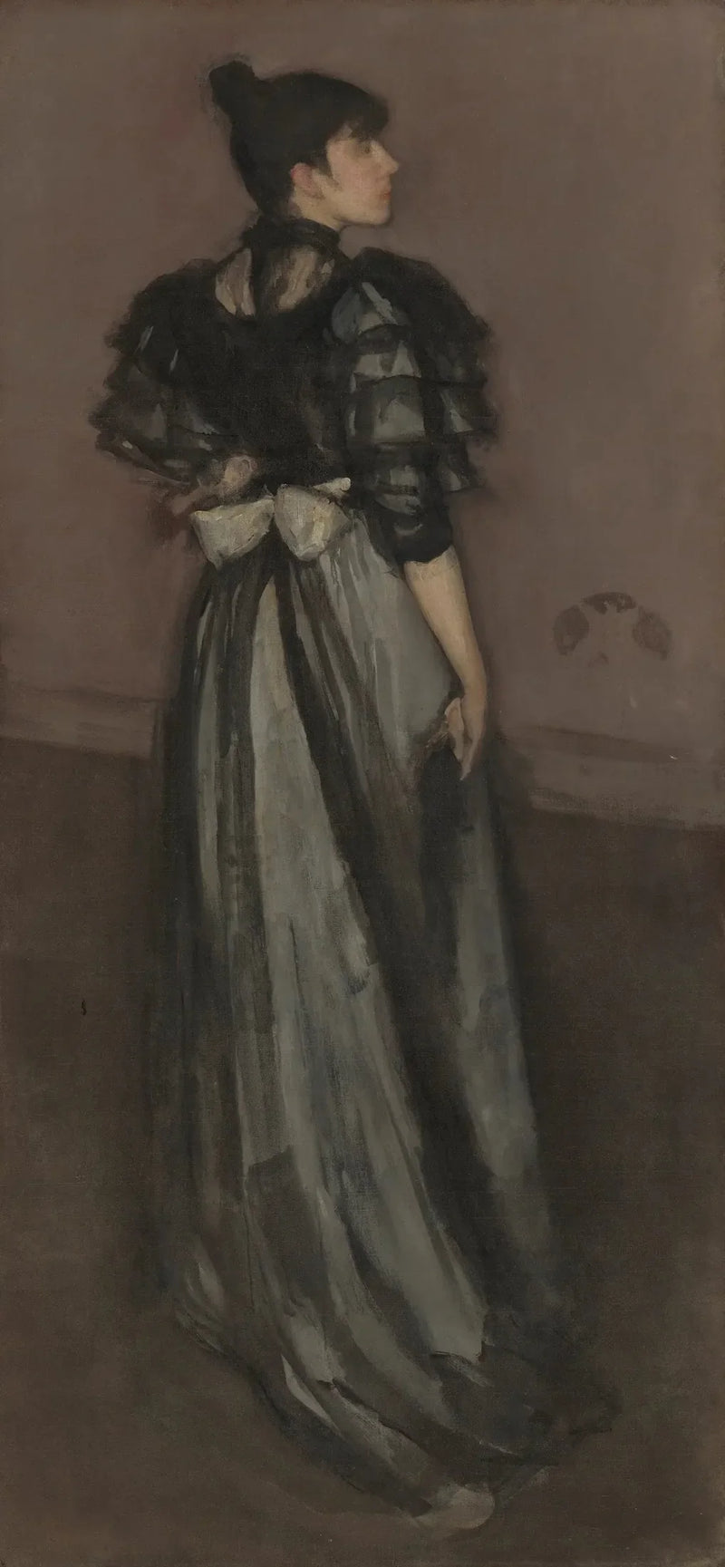 Nacre et argent : l'Andalouse - James Abbott McNeill Whistler