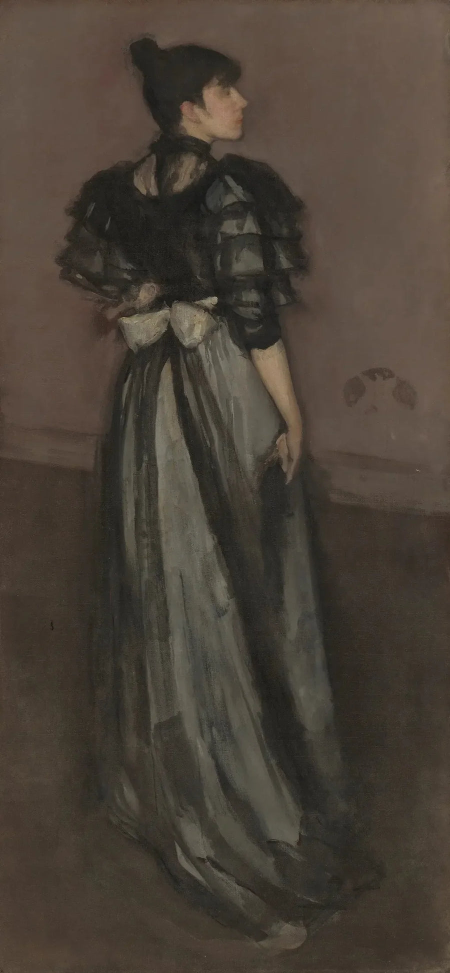 Nacre et argent : l'Andalouse - James Abbott McNeill Whistler