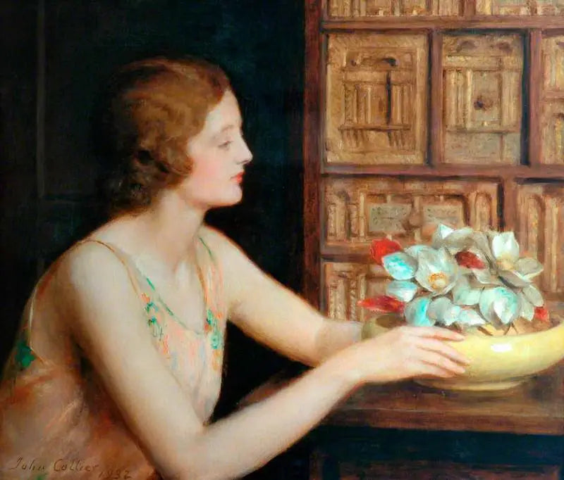 Nacre - John Collier image 1 reproduction de peinture à l’huile