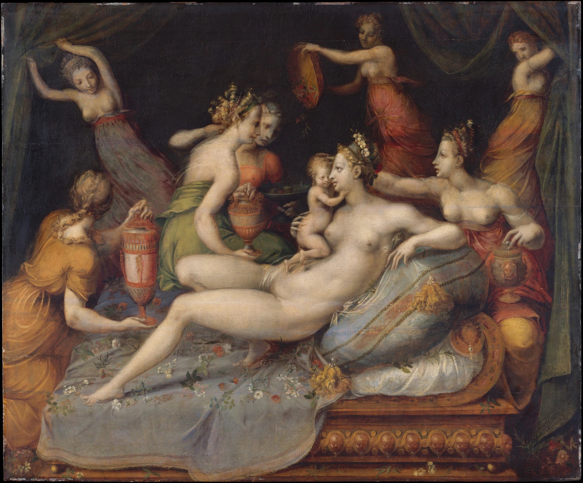 La Naissance de Cupidon - Master of Flora