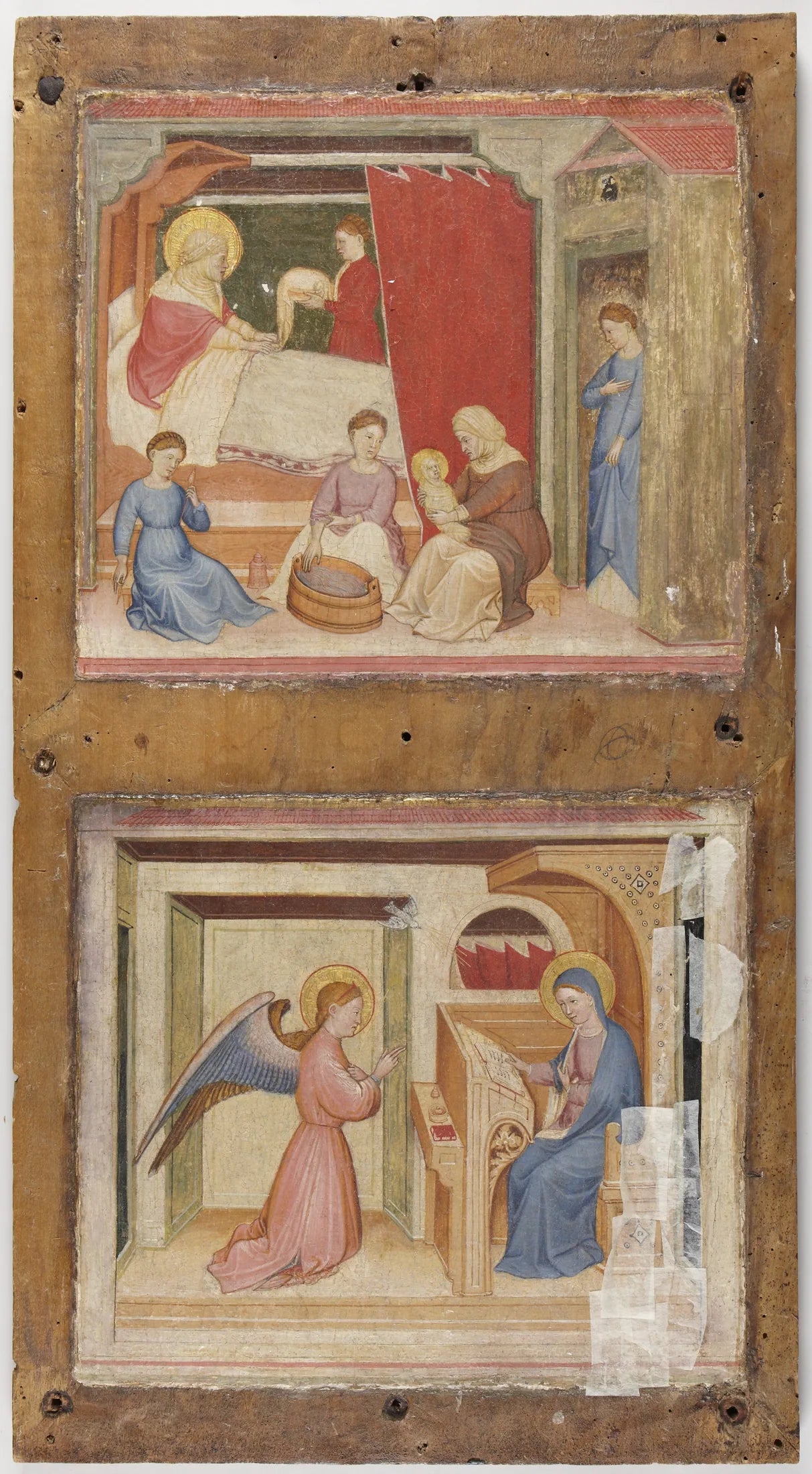 Naissance de la Vierge - Altichiero da Zevio image 1 reproduction artisanale de tableau