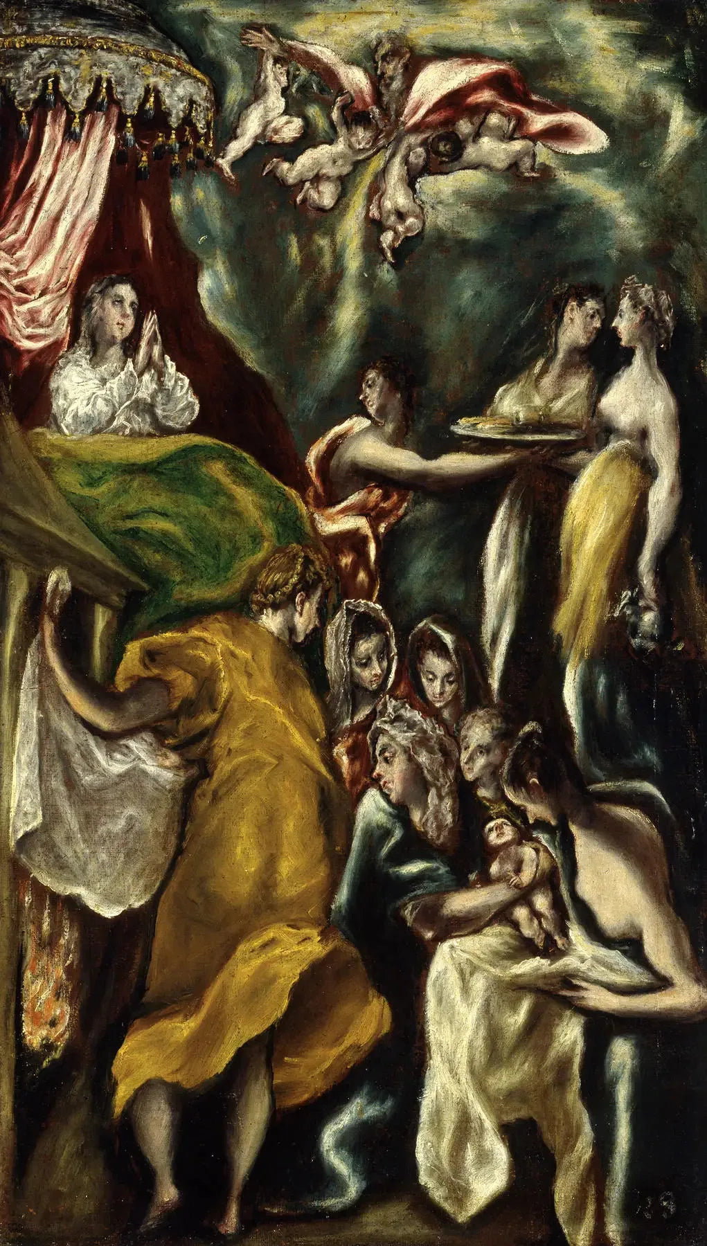 Naissance de Marie - El Greco image 1 reproduction de peinture à l’huile
