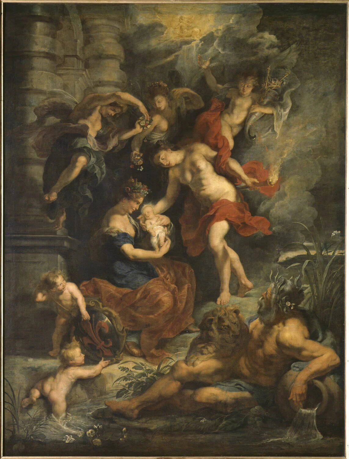 La Naissance de la reine, à Florence le 26 avril 1573 - Peter Paul Rubens