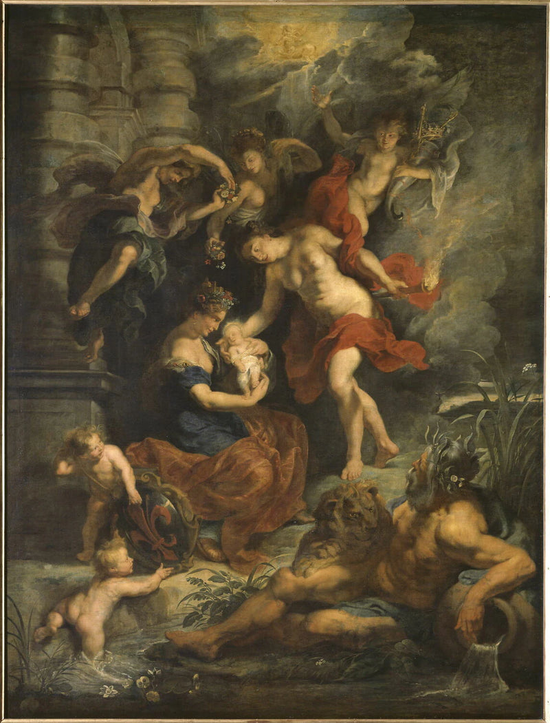 La Naissance de la reine, à Florence le 26 avril 1573 - Peter Paul Rubens