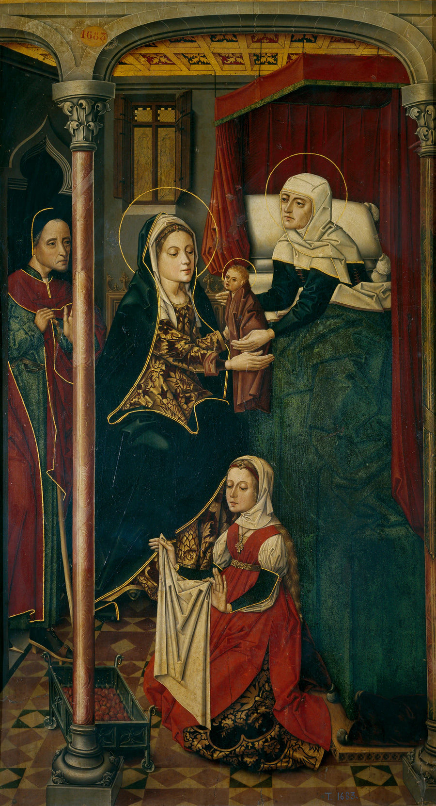 La naissance de saint Jean-Baptiste - Master of Miraflores