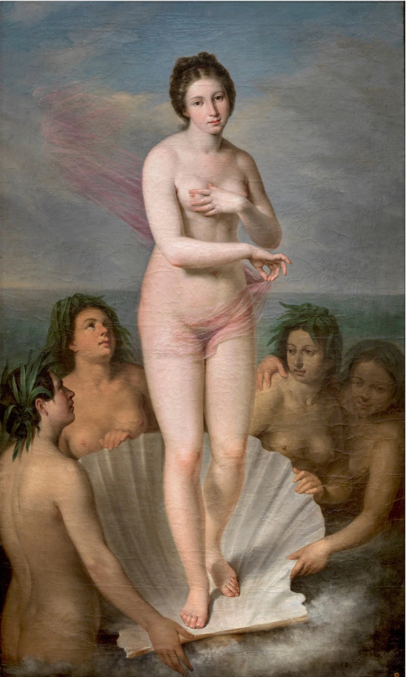 La naissance de Vénus - Antonio María Esquivel