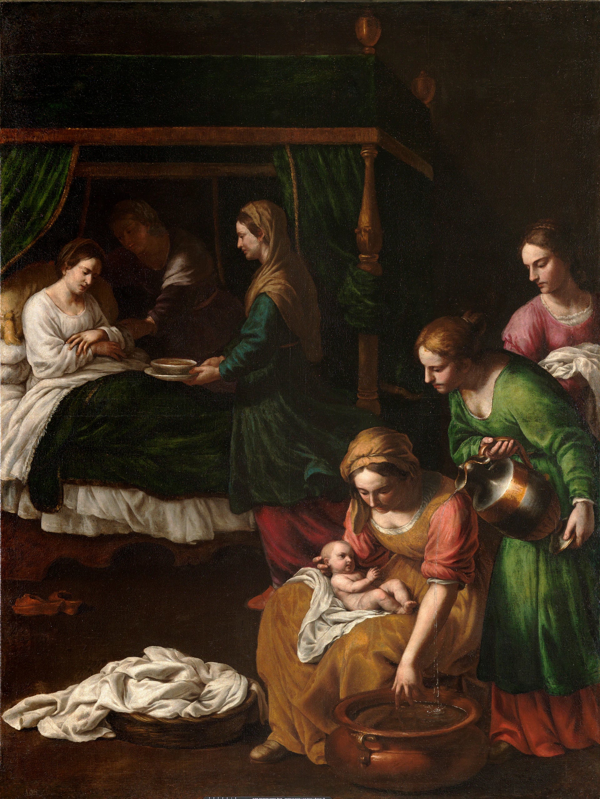 La Naissance de la Vierge - Alessandro Turchi