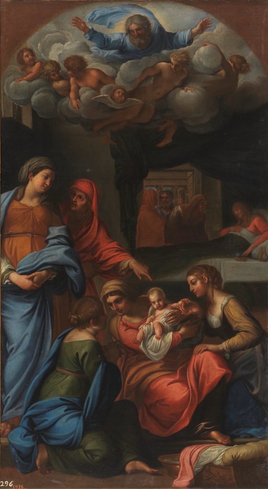 La naissance de la Vierge - Girolamo Bonini