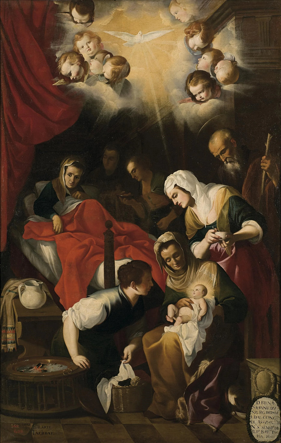 La naissance de la Vierge - Mateo Gilarte