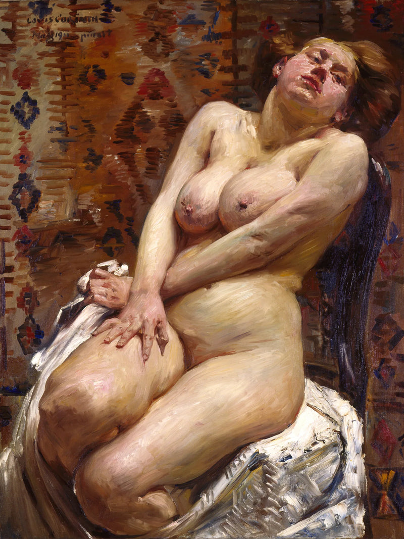 Nana, nu féminin - Lovis Corinth