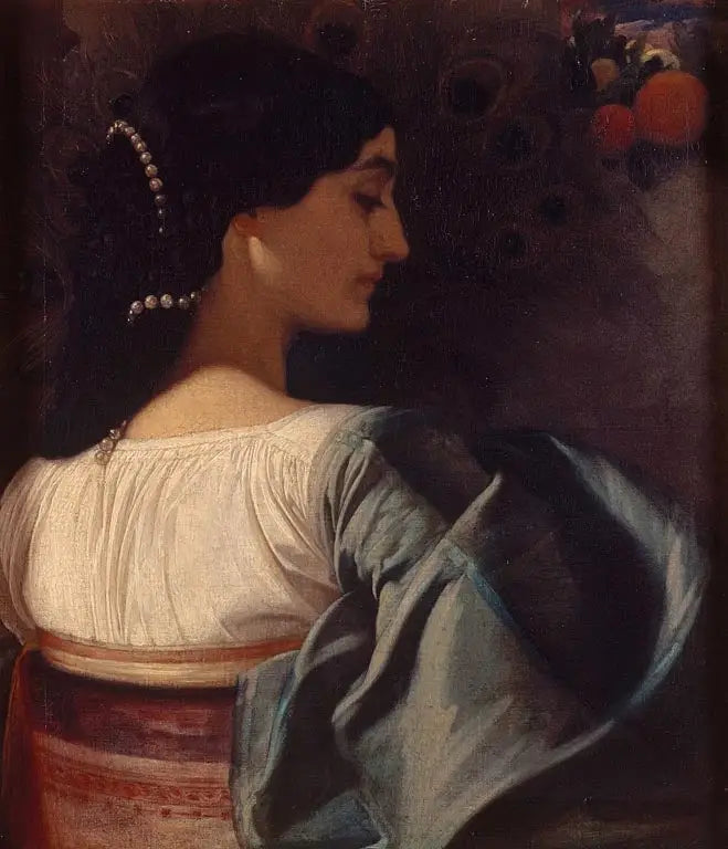 Nanna (Pavonia) - Frederic Leighton image 1 copie peinte à la main à l’huile