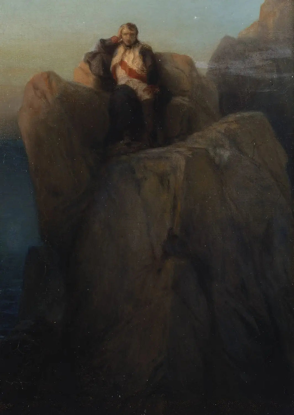 Napoléon à Sainte-Hélène - Paul Delaroche - Alpha Reproduction