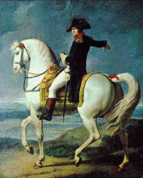 Napoléon au camp de Boulogne - Jean-Baptiste Regnault image 1 copie de tableau peinte à la main