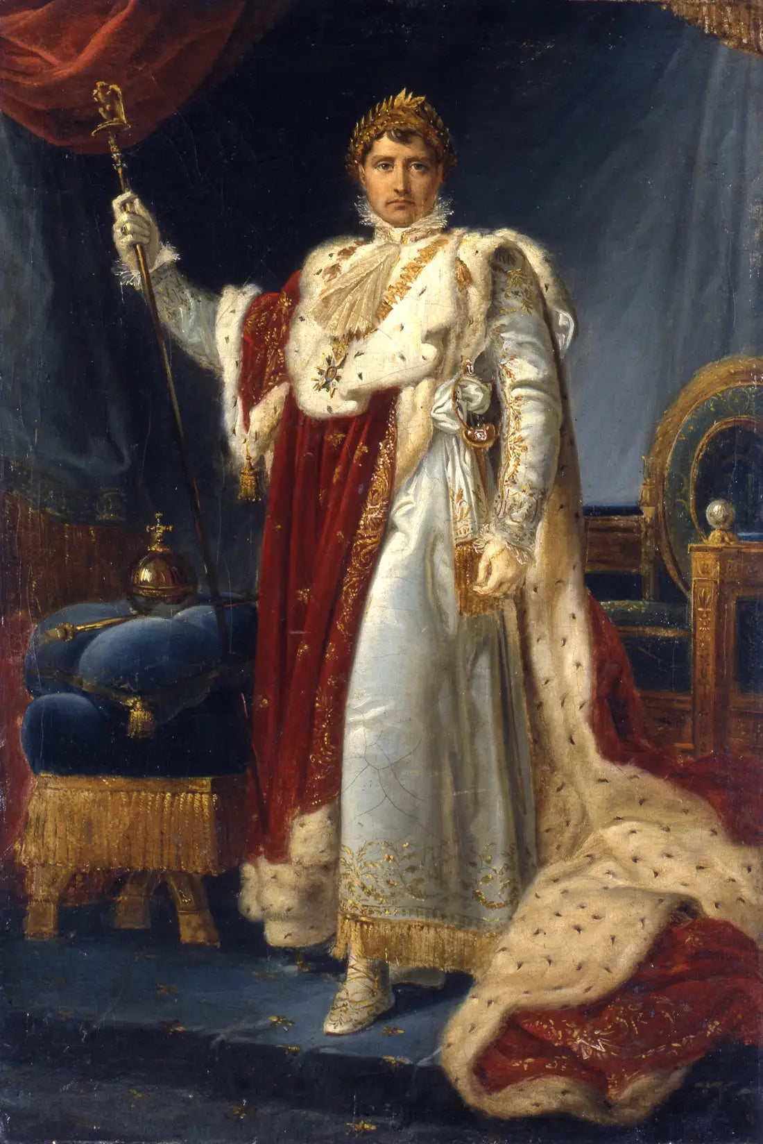 Napoléon Ier, empereur - François Gérard image 2 copie de tableau peinte à la main
