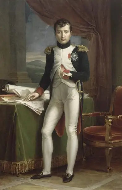 Napoléon Ier en uniforme de colonel des grenadiers à pied de la Garde - François Gérard image 3 copie de tableau peinte à la main