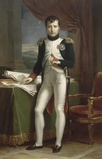 Napoléon Ier en uniforme de colonel des grenadiers à pied de la Garde - François Gérard image 2 reproduction de peinture à l’huile