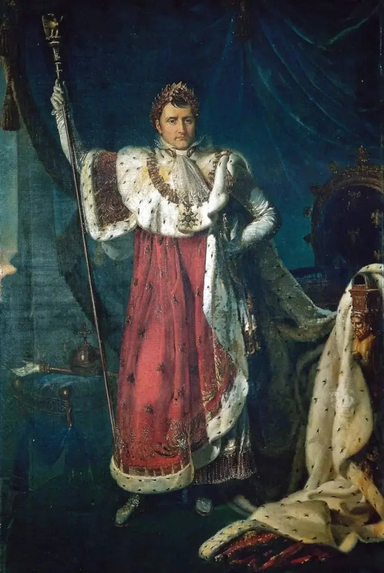 Napoléon Ier - Marie-Guillemine Benoist image 1 reproduction artisanale de tableau