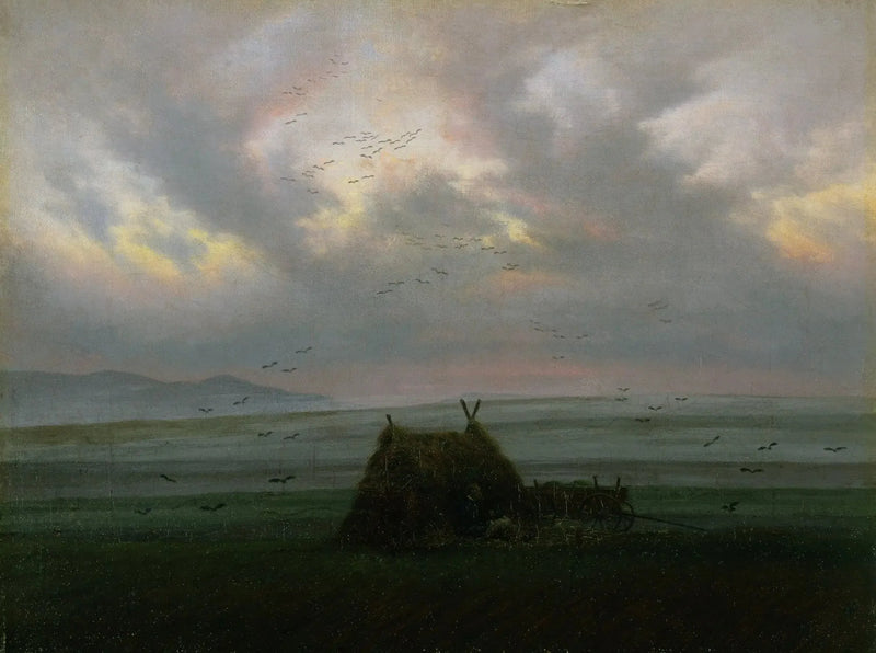 Nappe de brouillard - Caspar David Friedrich