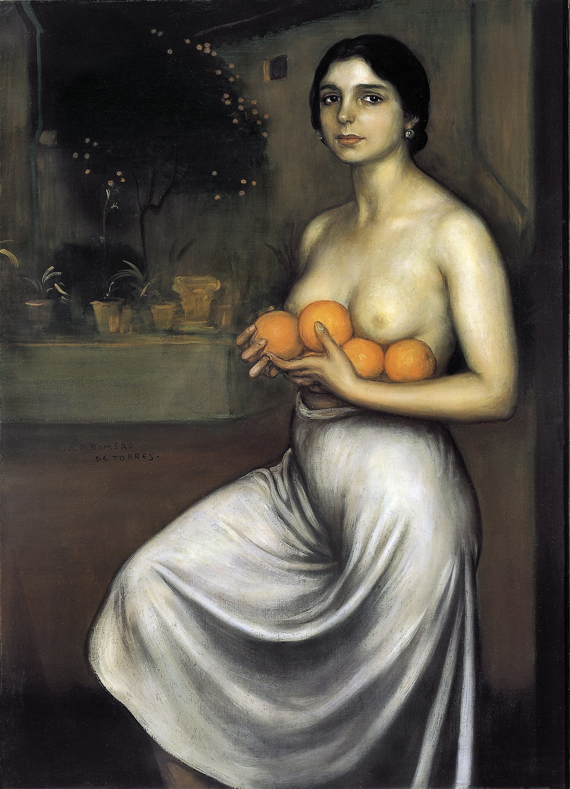Naranjas y limones - Julio Romero de Torres
