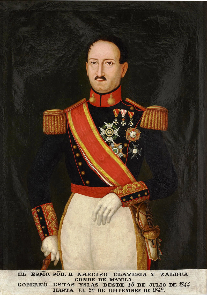 Narciso Clavería y Zaldúa, comte de Manille - Artiste inconnu