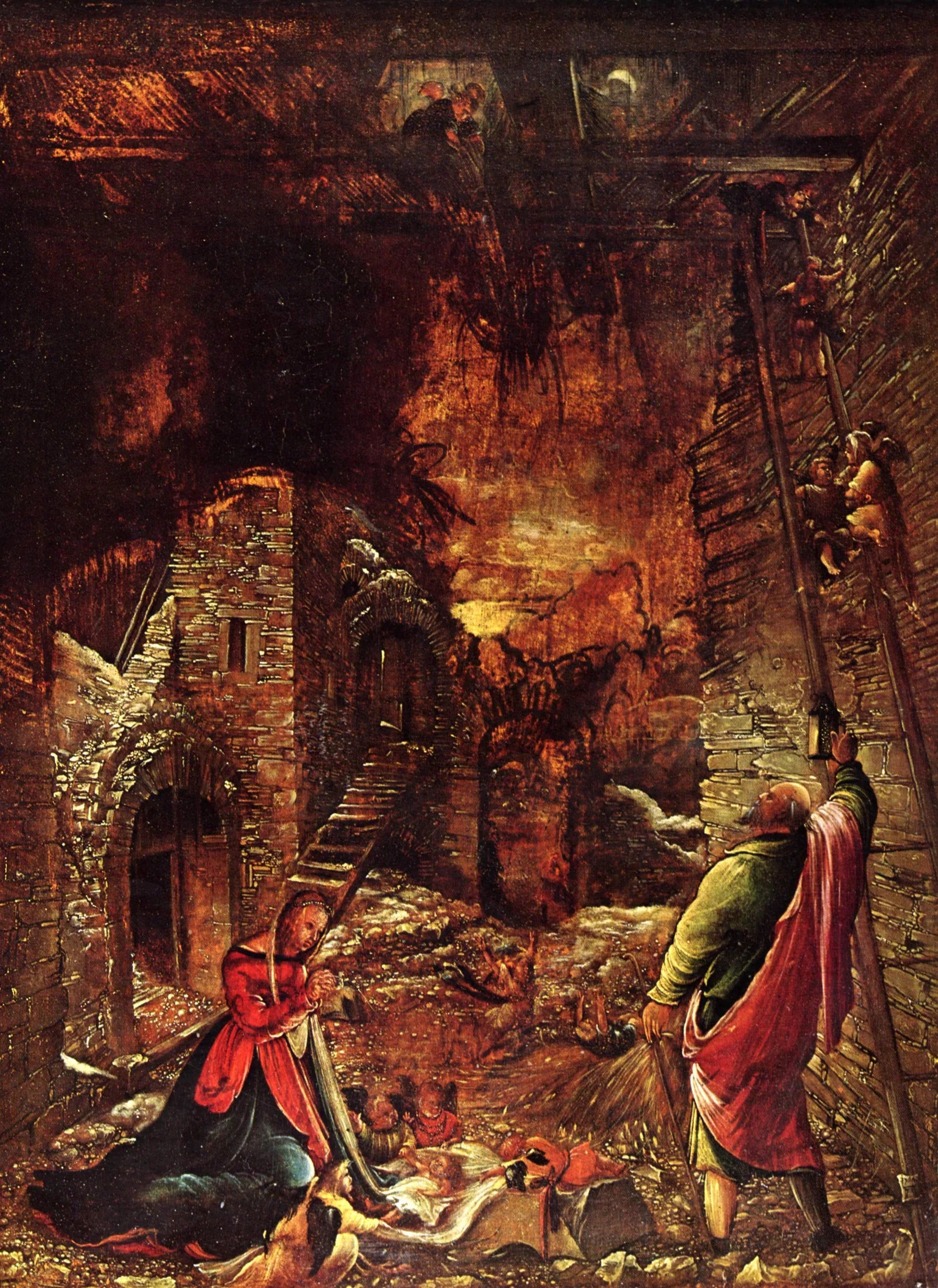 Nativité - Albrecht Altdorfer image 1 reproduction d’œuvre d’art à l’huile