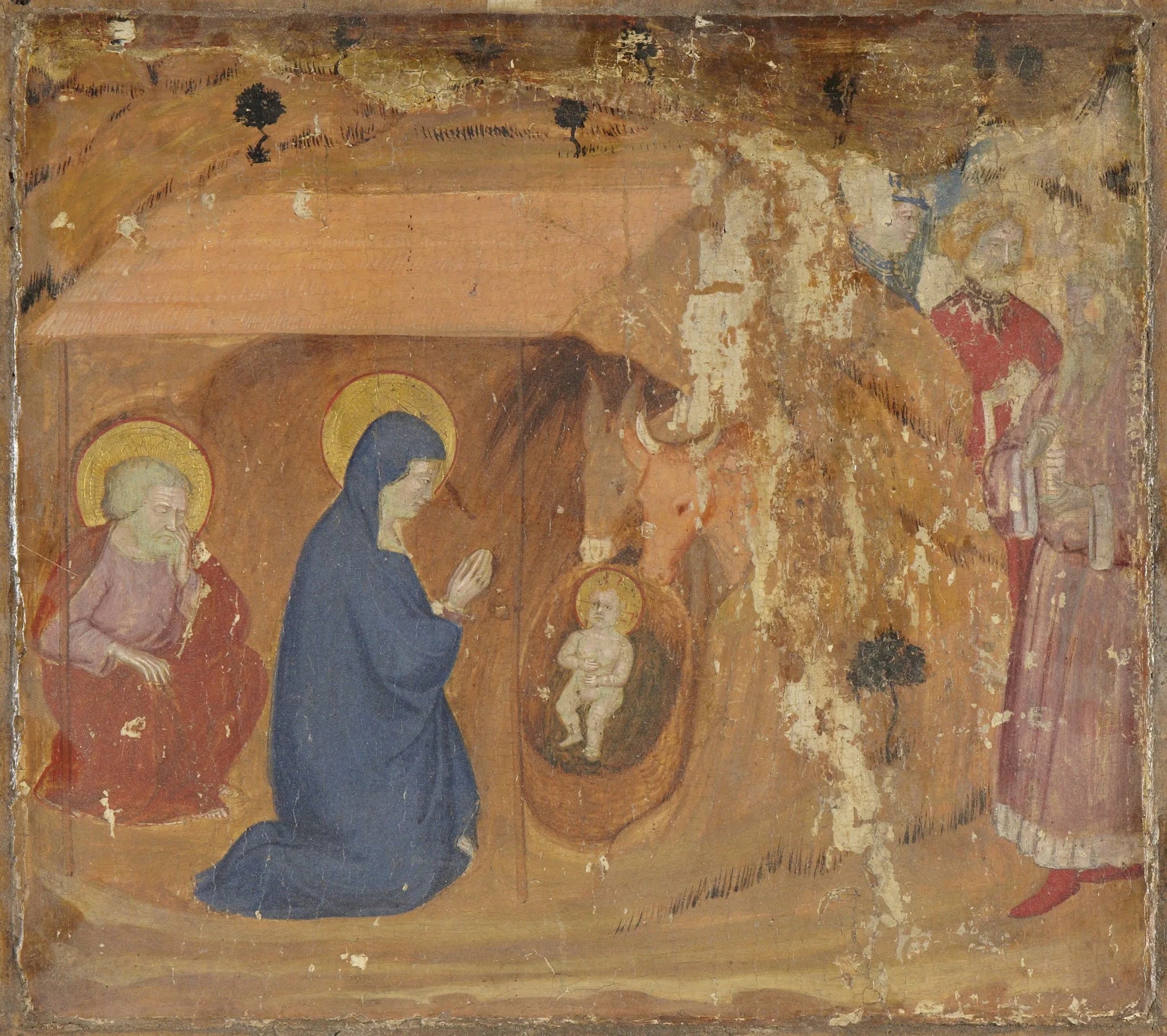Nativité - Altichiero da Zevio image 1 copie peinte à la main à l’huile