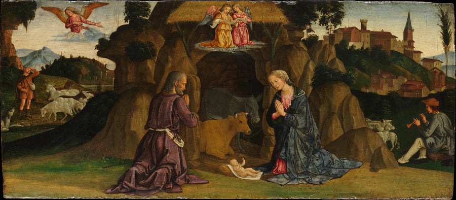 La Nativité - Antoniazzo Romano (Antonio di Benedetto Aquilio)