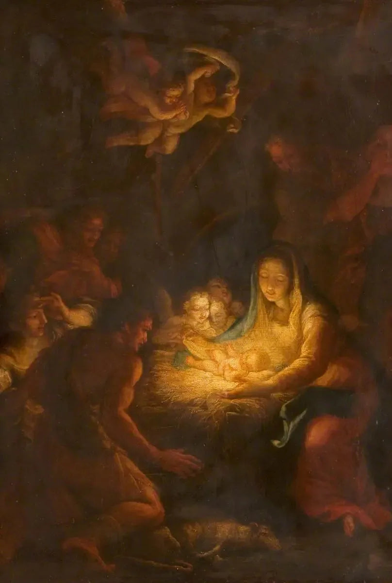 Nativité - Antonio da Correggio image 1 tableau peint à l’huile sur toile