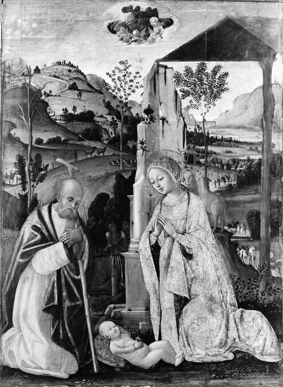 La Nativité - Bernardino Fungai