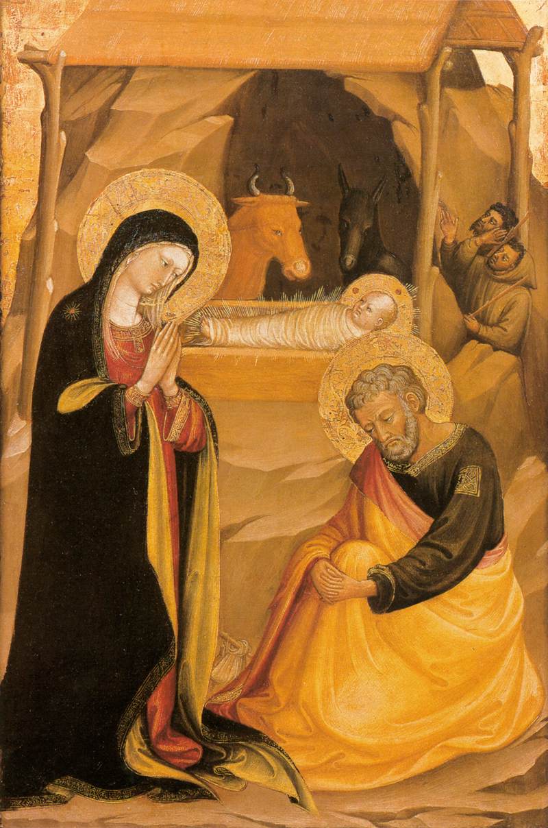 Nativité - Bicci di Lorenzo image 1 reproduction d’œuvre d’art à l’huile