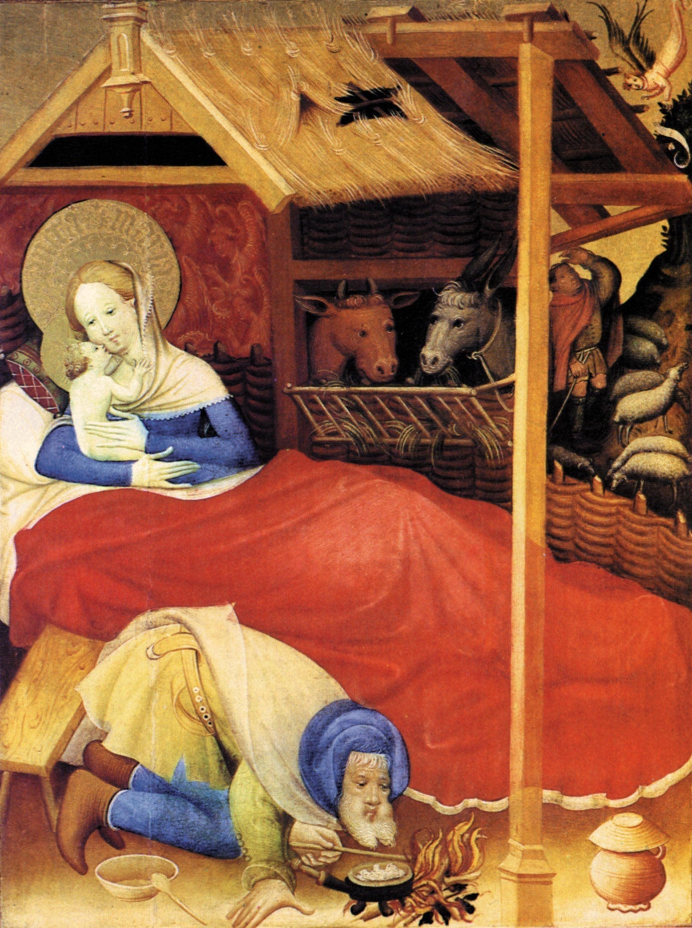 Nativité - Conrad von Soest image 1 reproduction réalisée par Alpha Reproduction