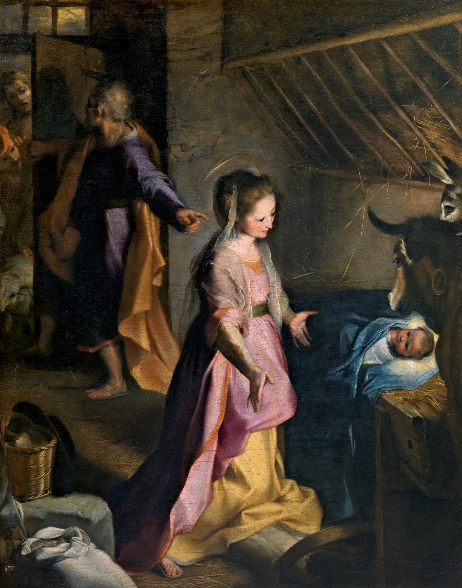 Nativité - Federico Barroci image 1 tableau peint à l’huile sur toile