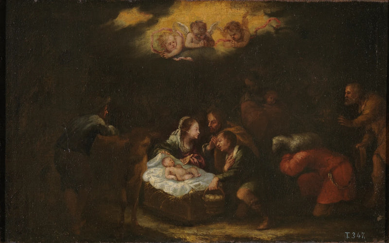 La Nativité - Francisco Antolínez
