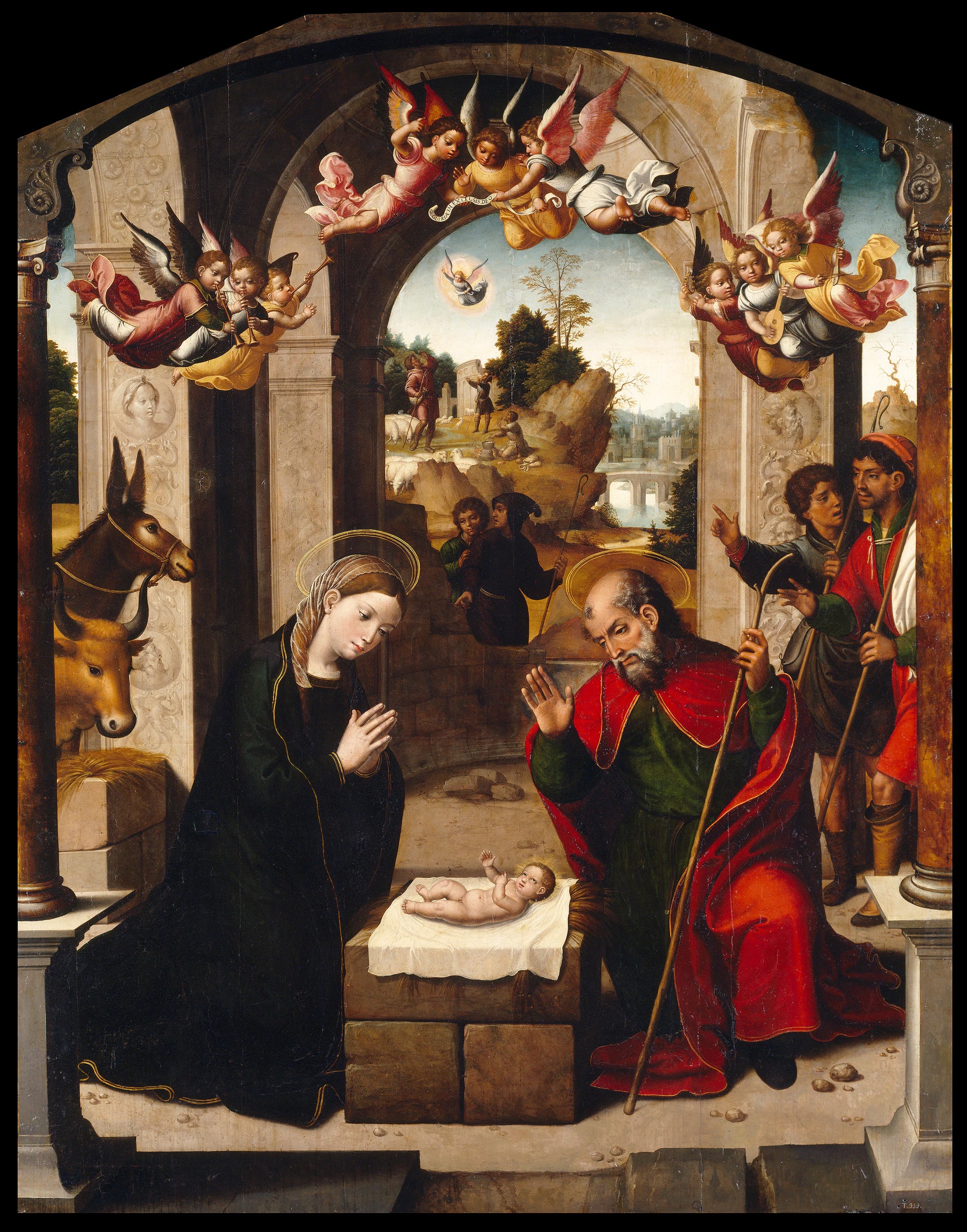 La Nativité - Juan Correa de Vivar
