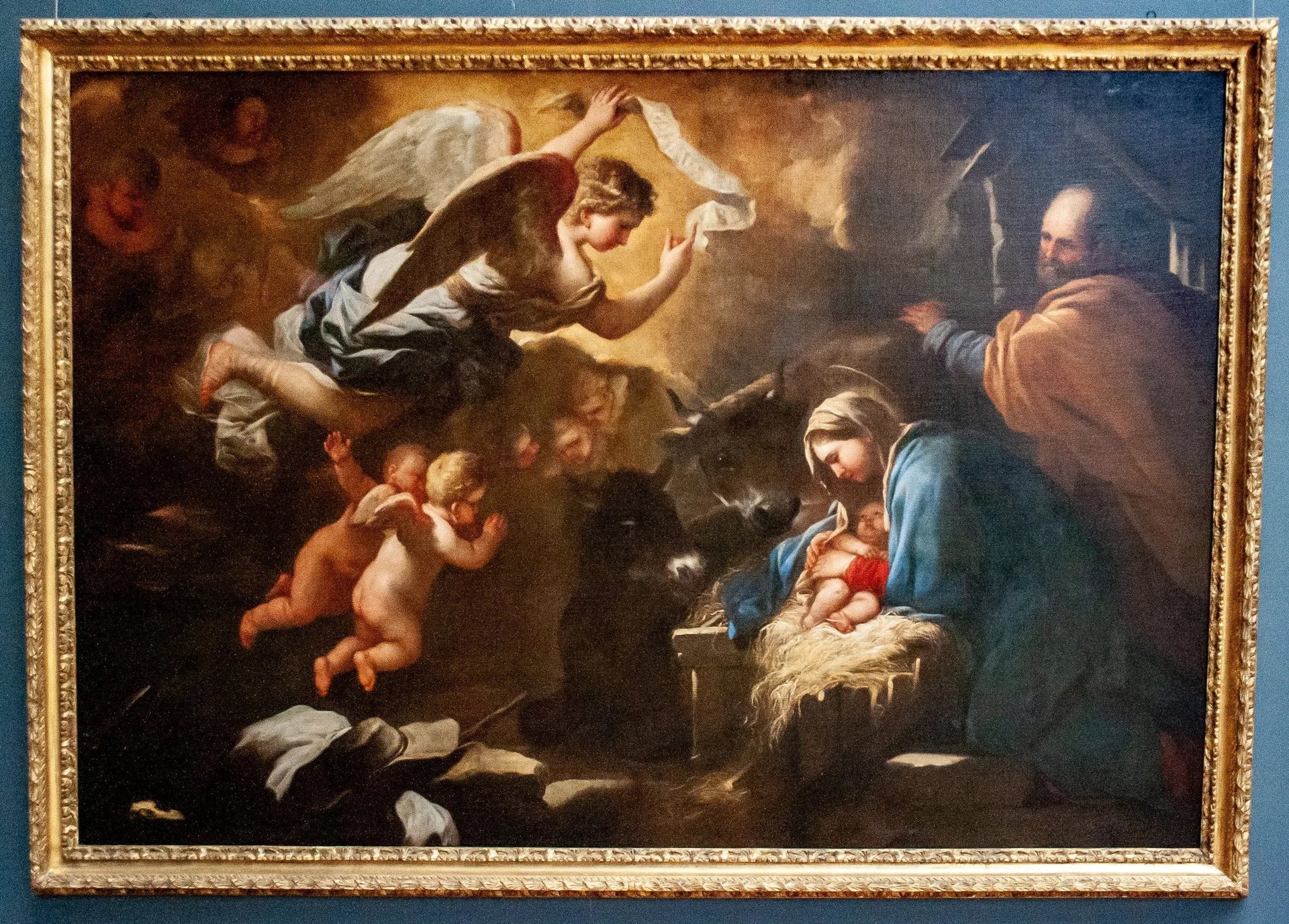 Nativité - Luca Giordano image 1 reproduction réalisée par Alpha Reproduction
