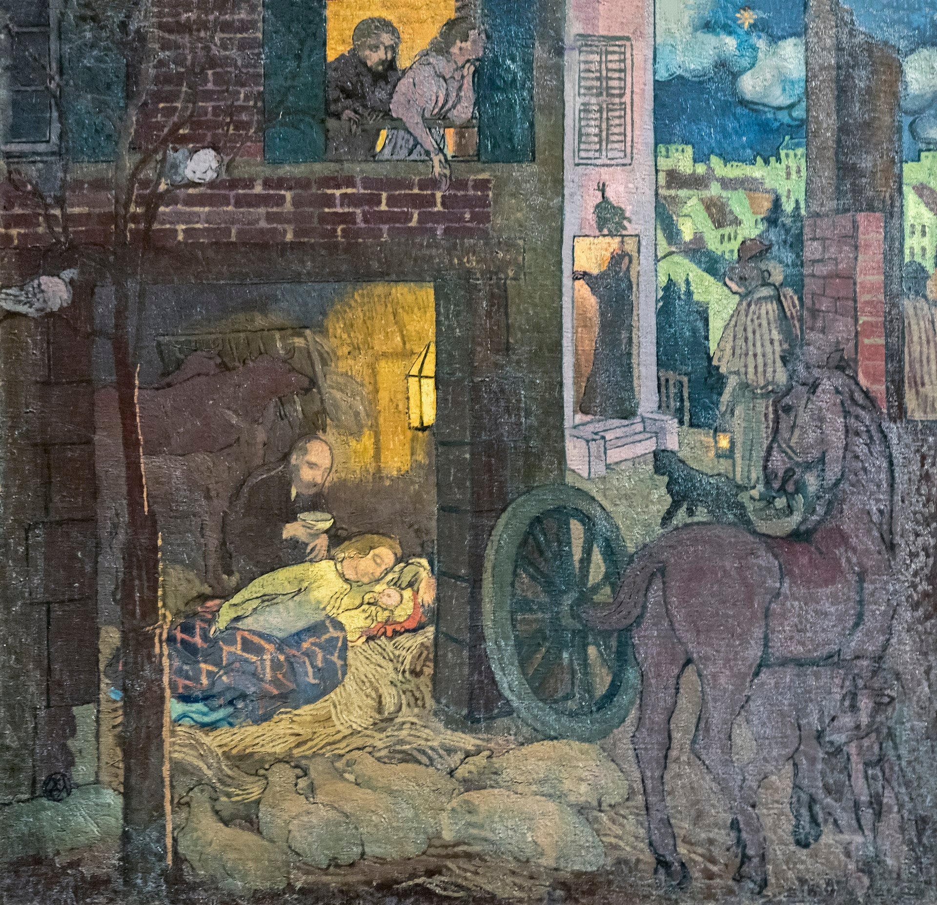 Nativité - Maurice Denis image 1 reproduction artisanale de tableau